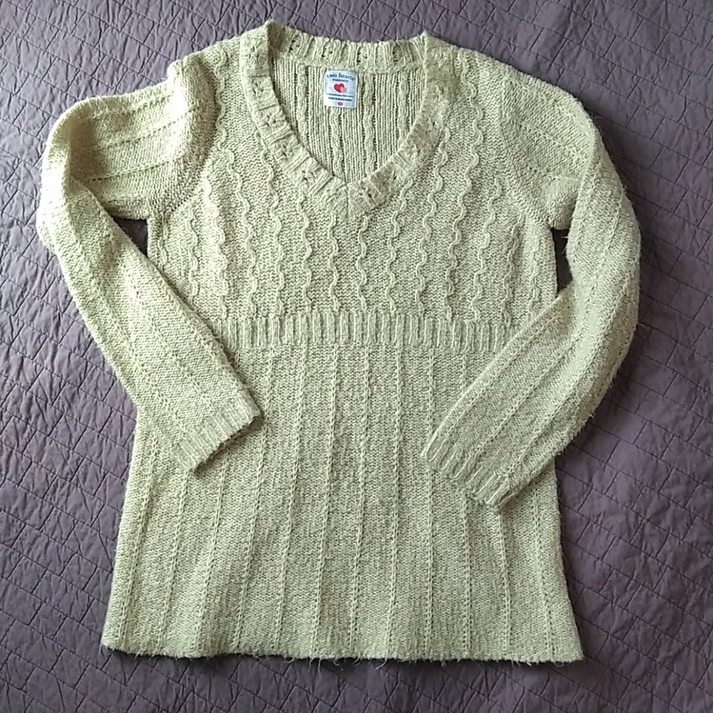 Two Hearts maternity sweater